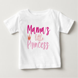 Mamas kleine Prinzessin. (Matching Set). Baby T-shirt
