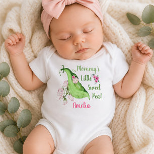 Mamas kleine Süße Erbse Baby T-Shirt oder Krabbler Strampler