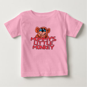 Mamas kleiner Affe Baby T-shirt