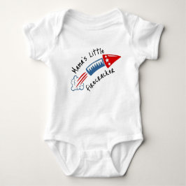 Mamas kleiner Firecracker Baby Strampler