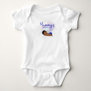 Mamas kleiner Krieger-Engel-Body  Baby Strampler