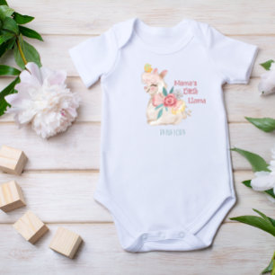 Mamas kleiner Llama Baby Bodysuit Baby Strampler