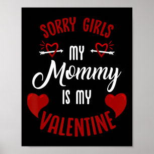 Mamas kleiner Valentinstag Schatz Familienliebe Lu Poster