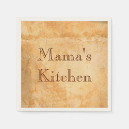 Mamas Küche Italienischer Stil Terracotta Serviette