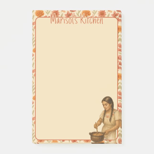 "Mamas Küche" Meine Rezepte Post-it Notizen (Vorderseite)