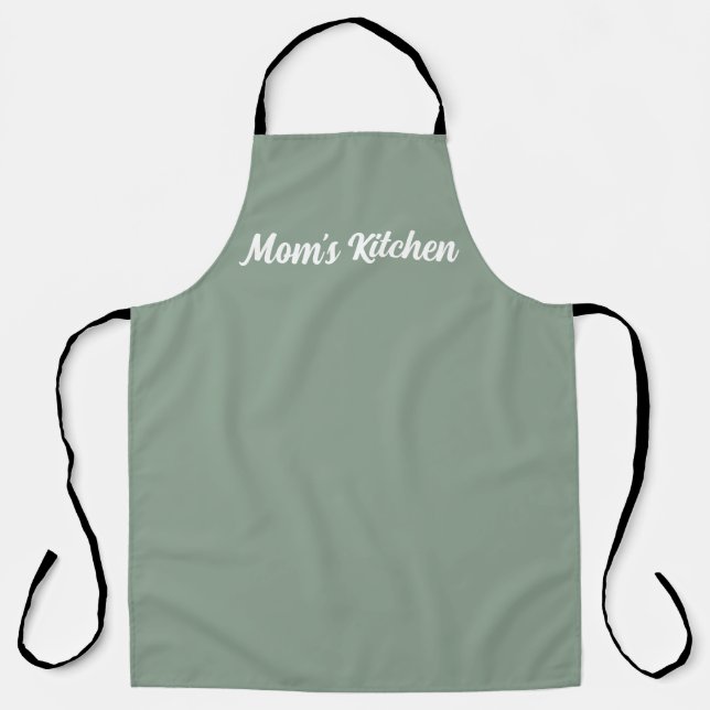 Mamas Küche Personalisiert Schürze (Vorderseite)