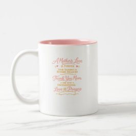 Mamas Liebe für immer Inspirierendes Zitat Tasse G