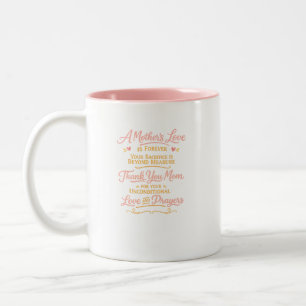 Mamas Liebe für immer Inspirierendes Zitat Tasse G