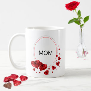 Mamas Liebesherzen Kaffeetasse