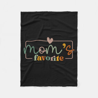 Mamas Lieblingswitz zum Muttertag  Fleecedecke