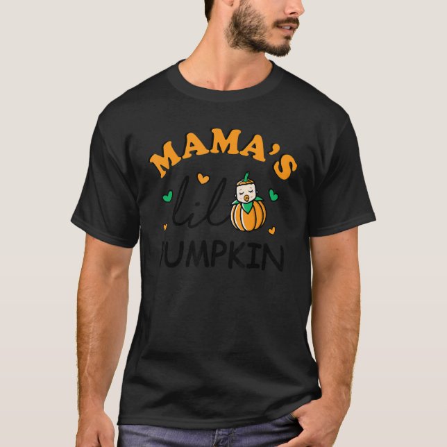 Mamas Lil Pumpkin Halloween Matching Family für G T-Shirt (Vorderseite)