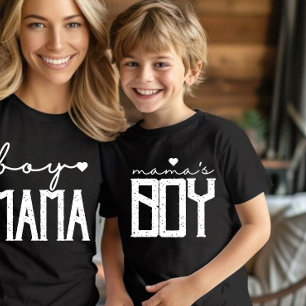 Mamas Mama Son Matching Tri-Blend Shirt