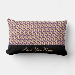 Mama's Niedliches und Phantastisches Leopardenmust Lendenkissen
