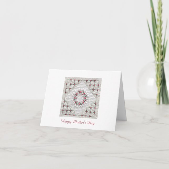 Mamas Quilt Karte (Vorderseite)