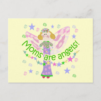 Mamas sind Engel T - Shirt und Geschenke Postkarte