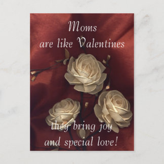Mamas sind wie Valentine ... Feiertagspostkarte