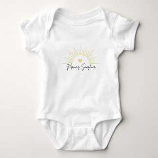 Mamas Sonshine-Babyanzug. Baby Strampler