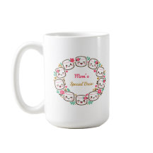 Mamas spezieller Blumenkranz-Becher Muttertag 2026