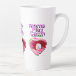 Mamas spielen Catch Milchtasse