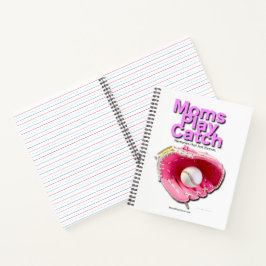 Mamas spielen Catch Notizbuch