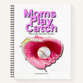 Mamas spielen Catch Notizbuch