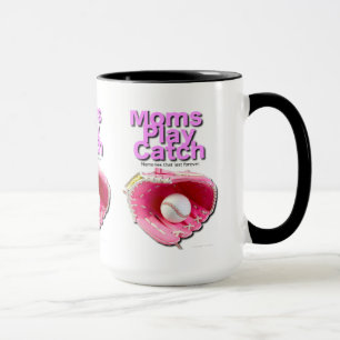 Mamas spielen Catch Tasse
