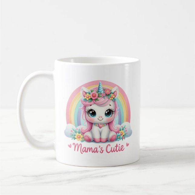 Mamas süße Katze Kaffeetasse (Links)