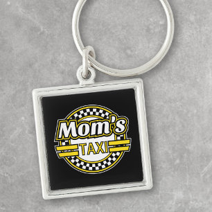Mamas Taxi-Schild Schlüsselanhänger