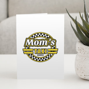 Mamas Taxi-Service Feiertagskarte
