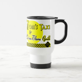Mamas Taxi und Drive-Thru Grill-Kaffee Reisebecher