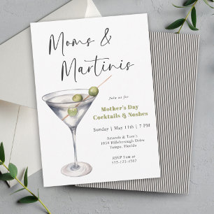 Mamas und Martinis Cocktail-Party der Mutter Einladung