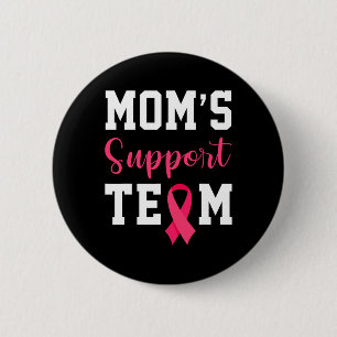 Mamas unterstützen Team Survivor Brustkrebs Bewuss Button