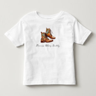 Mamas Wanderfreundin Mädchen Kleinkind T-shirt