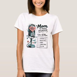 Mama's Weisheit - Der Original Influencer Retro Mi T-Shirt