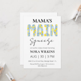Mamas wichtigste Zitrusfrüchtedusche Einladung