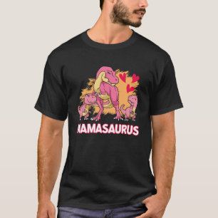 Mamasaurus Dinasaurus Mutter Familie Dinosaurier T-Shirt