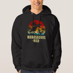 Mamasaurus Rex Dinosaur Mama Saurus Familie 1 Hoodie