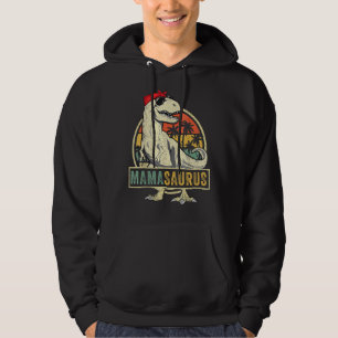Mamasaurus Rex Dinosaur Mama Saurus Familie Matchi Hoodie