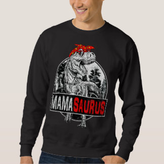Mamasaurus Rex Dinosaur Mama Saurus Familie Matchi Sweatshirt