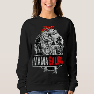 Mamasaurus Rex Dinosaur Mama Saurus Familie Matchi Sweatshirt