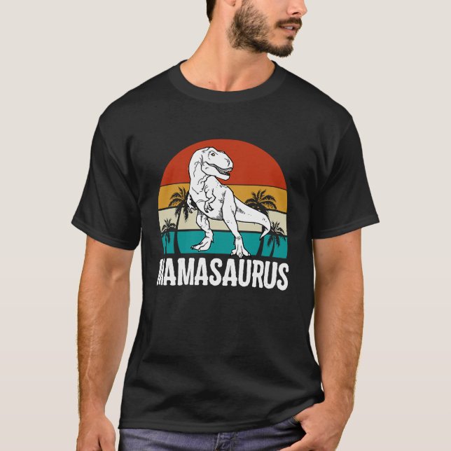 Mamasaurus Rex Dinosaur Mama Saurus Mothers Day Wo T-Shirt (Vorderseite)