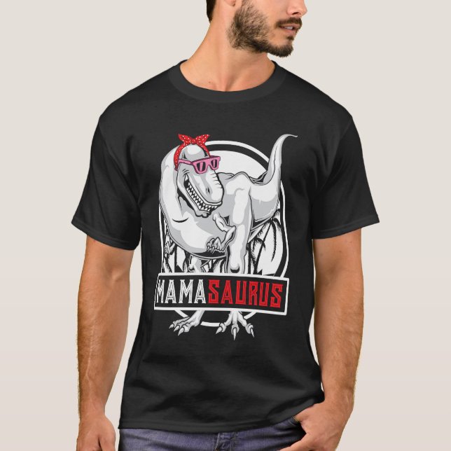 Mamasaurus Rex Dinosaur Mama Saurus Mothers Day Wo T-Shirt (Vorderseite)