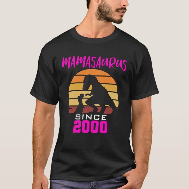 Mamasaurus since 2000 T-Shirt (Vorderseite)