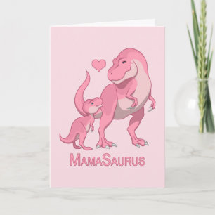 MamaSaurus T-Rex and Baby Girl Dinosaurs Ankündigung