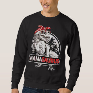 Mamasaurus T rex Dinosaur Lustige Mama Saurus Mutt Sweatshirt
