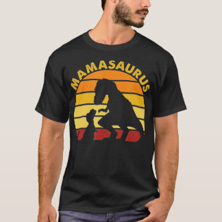 Mamasaurus T Rex Mama Dinosaur Mama Saurus Mami T-Shirt