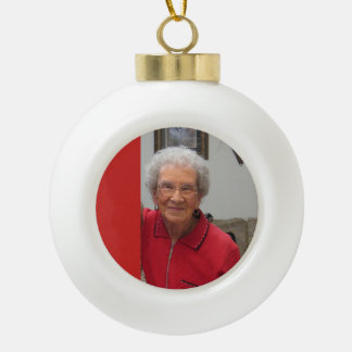 Mamaverzierung Keramik Kugel-Ornament