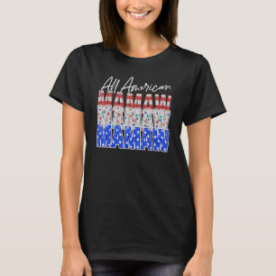Mamaw All American Grandmas Independence Day Alg T-Shirt