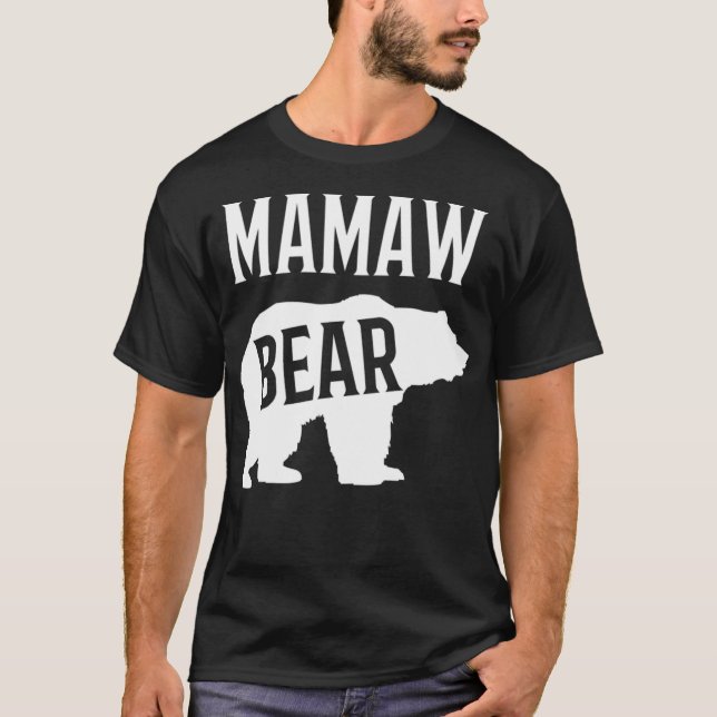Mamaw Bear Geschenke für Pferde arabischer Herkunf T-Shirt (Vorderseite)