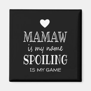 Mamaw ist mein Name Funny Gips für Oma Magnet